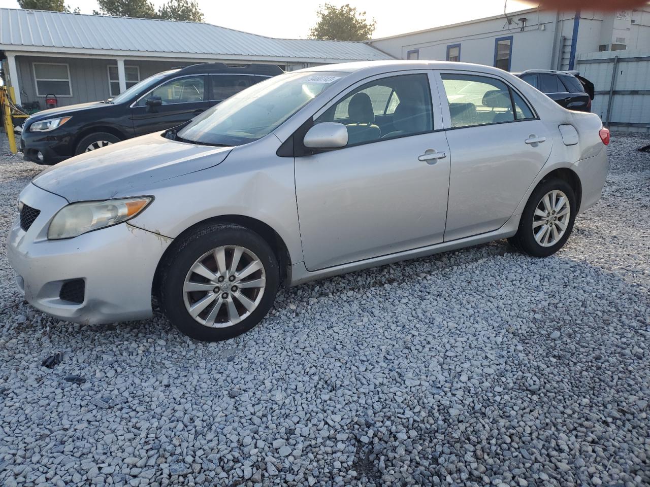 Image 1 of 2010 TOYOTA COROLLA BASE 2010 with VIN 2T1BU4EE2AC398568