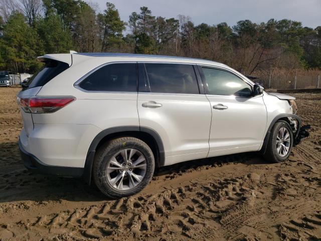 Obraz 3 z 2014 TOYOTA HIGHLANDER XLE 2014 z VIN 5TDJKRFH7ES054013