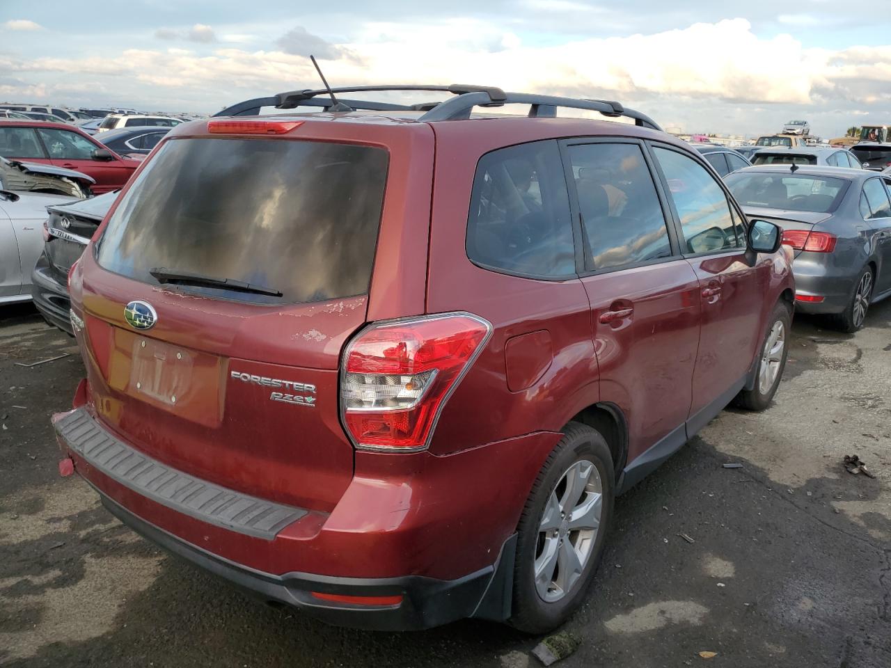 Obraz 3 z 2014 SUBARU FORESTER 2.5I PREMIUM 2014 z VIN JF2SJAEC5EH452776