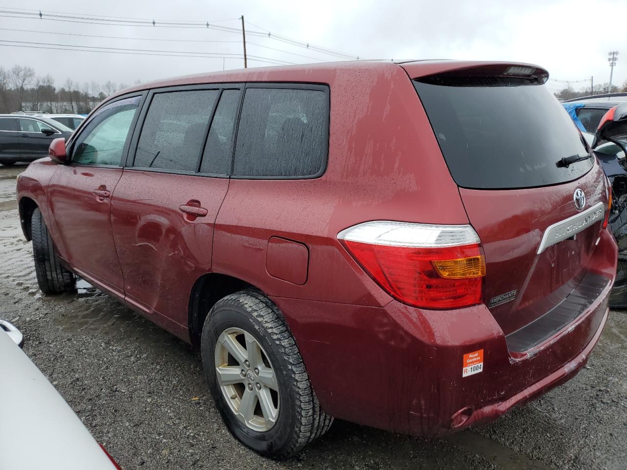 Image 2 of 2010 TOYOTA HIGHLANDER  2010 with VIN 5TDBK3EH2AS014810