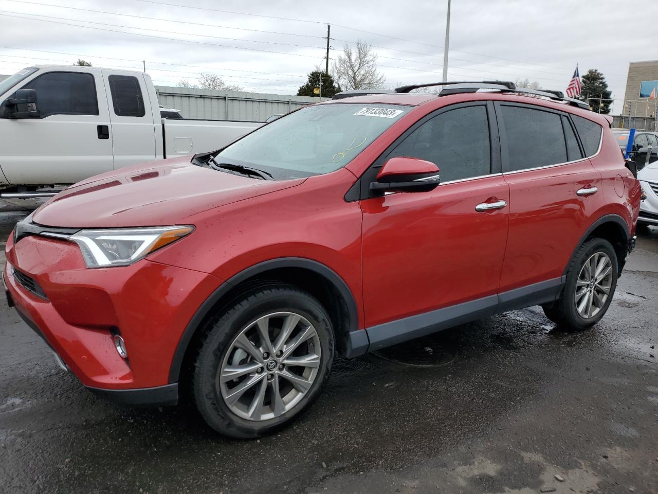 Image 1 of 2017 TOYOTA RAV4 LIMITED 2017 with VIN 2T3DFREV6HW614163