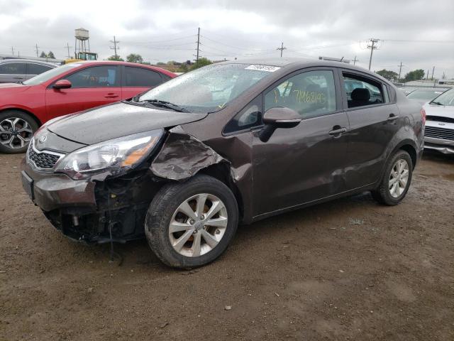 Image 1 of 2014 KIA RIO EX 2014 with VIN KNADN4A30E6326157