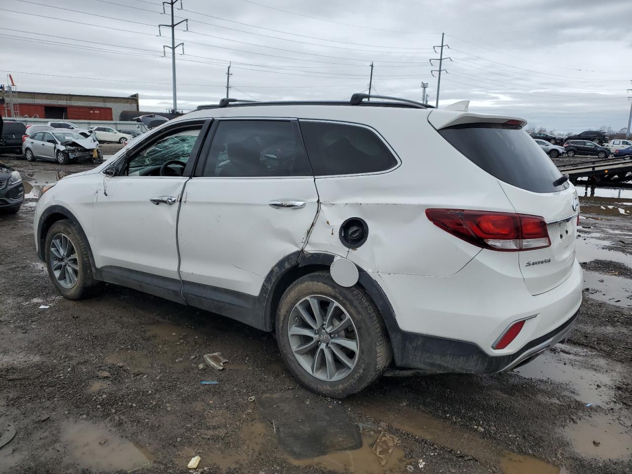 Image 2 of 2017 HYUNDAI SANTA FE SE 2017 with VIN KM8SMDHF7HU189341