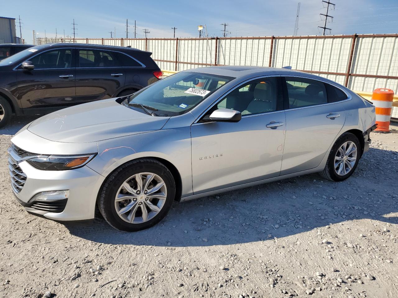 Image 1 of 2021 CHEVROLET MALIBU LT 2021 with VIN 1G1ZD5STXMF033907
