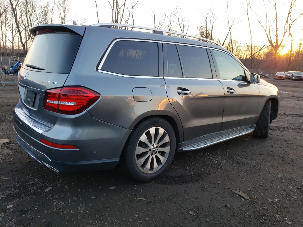 Image 3 of 2019 MERCEDES-BENZ GLS 450 4MATIC 2019 with VIN 4JGDF6EE2KB229600