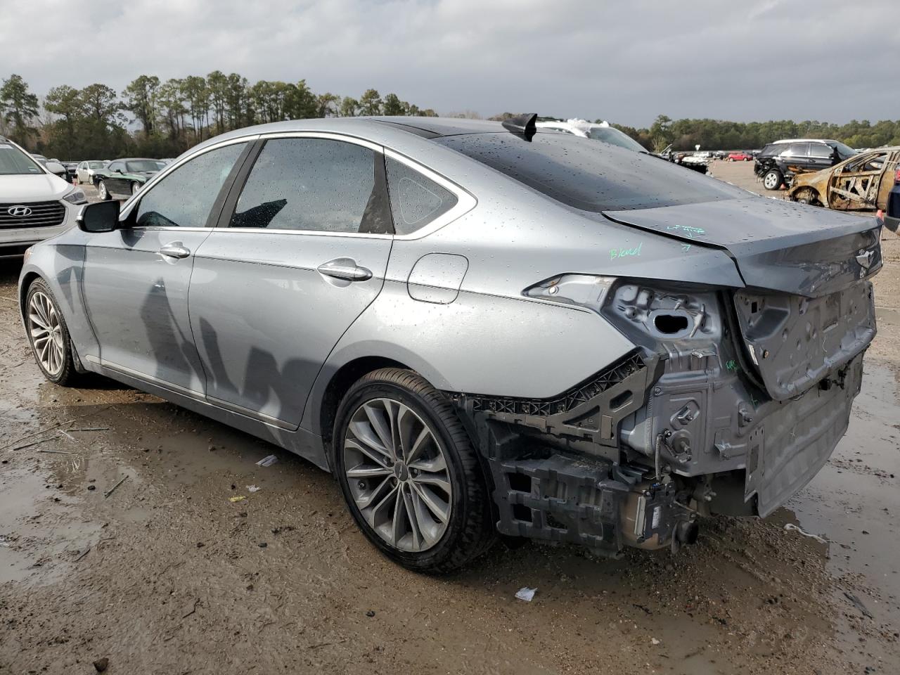 Изображение 2 2015 HYUNDAI GENESIS 3.8L 2015 с VIN KMHGN4JE6FU066051
