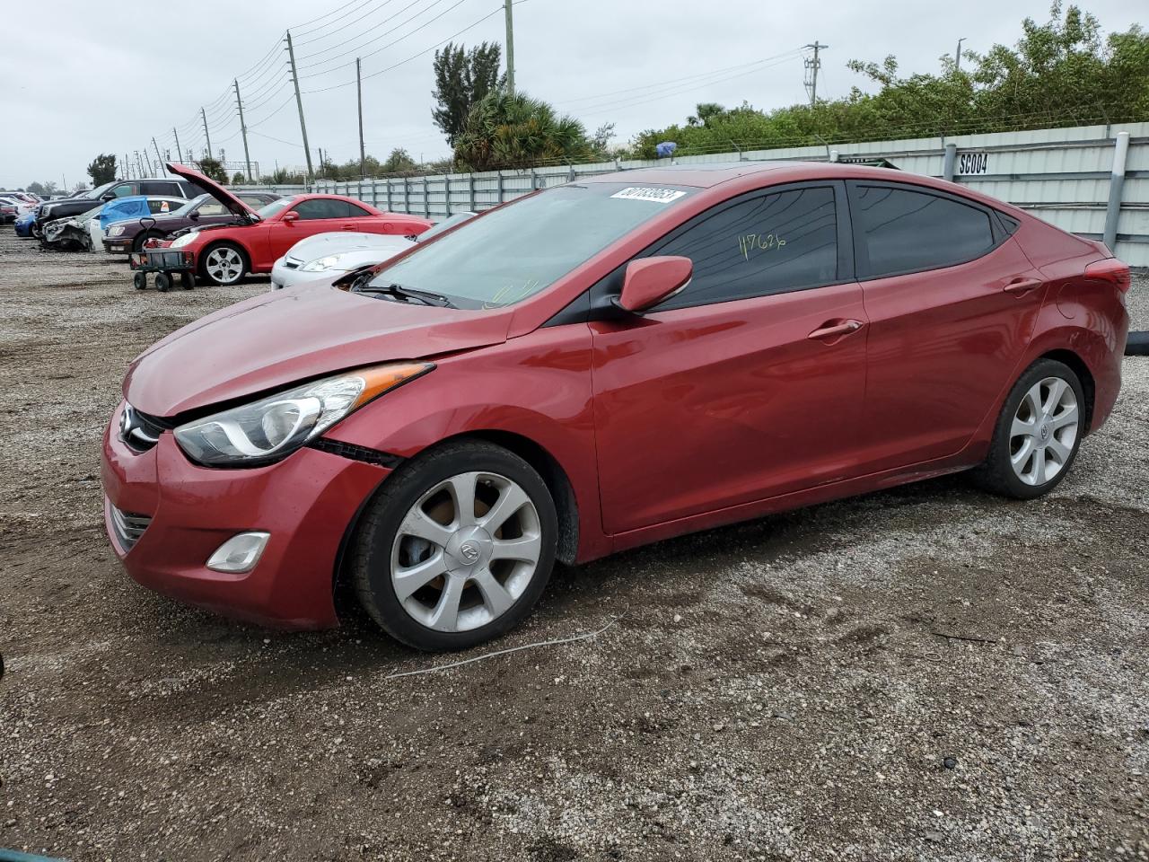 Изображение 1 2013 HYUNDAI ELANTRA GLS 2013 с VIN 5NPDH4AE9DH211220