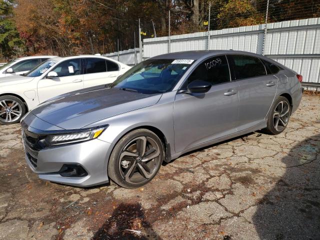 Image 1 of 2021 HONDA ACCORD SPORT 2021 with VIN 1HGCV1F37MA100099