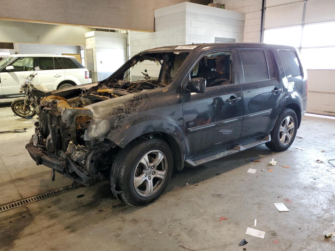Изображение 1 2012 HONDA PILOT EXL 2012 с VIN 5FNYF4H57CB007686