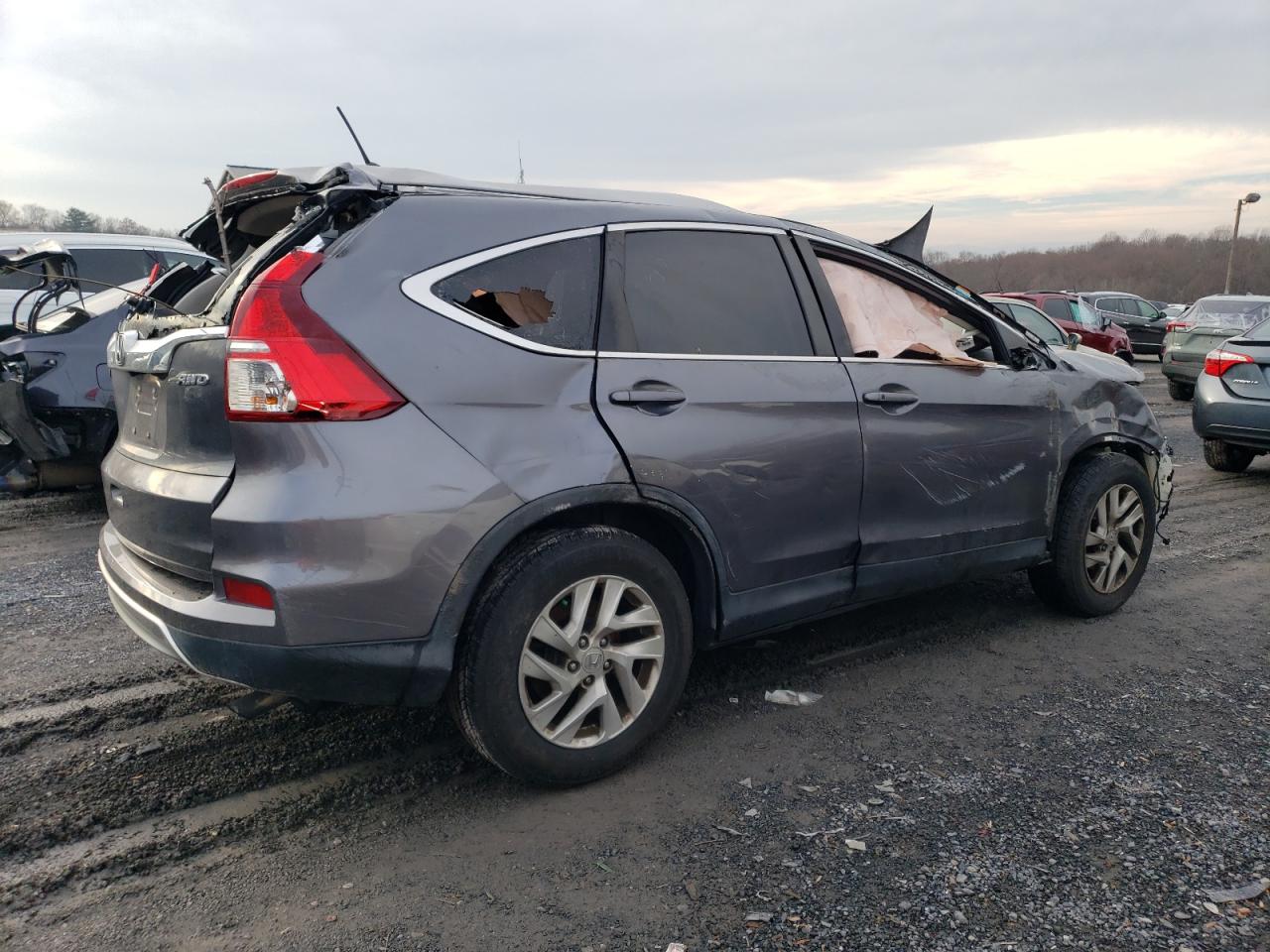 Изображение 3 2015 HONDA CR-V EX 2015 с VIN 2HKRM4H57FH653861