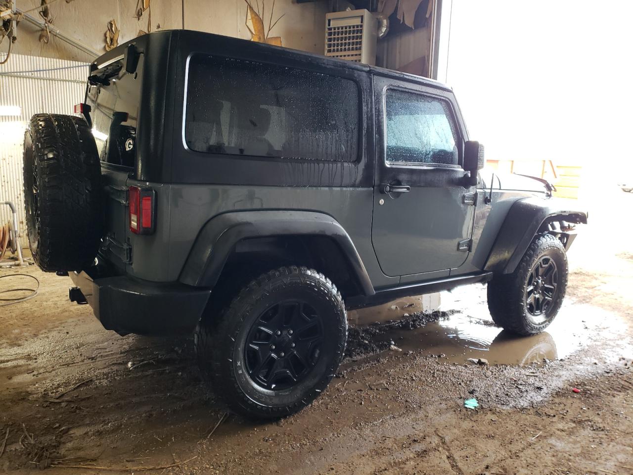Image 3 of 2014 JEEP WRANGLER SPORT 2014 with VIN 1C4AJWAG7EL253211