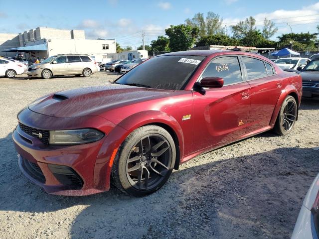 Image 1 of 2020 DODGE CHARGER SCAT PACK 2020 with VIN 2C3CDXGJ4LH135706