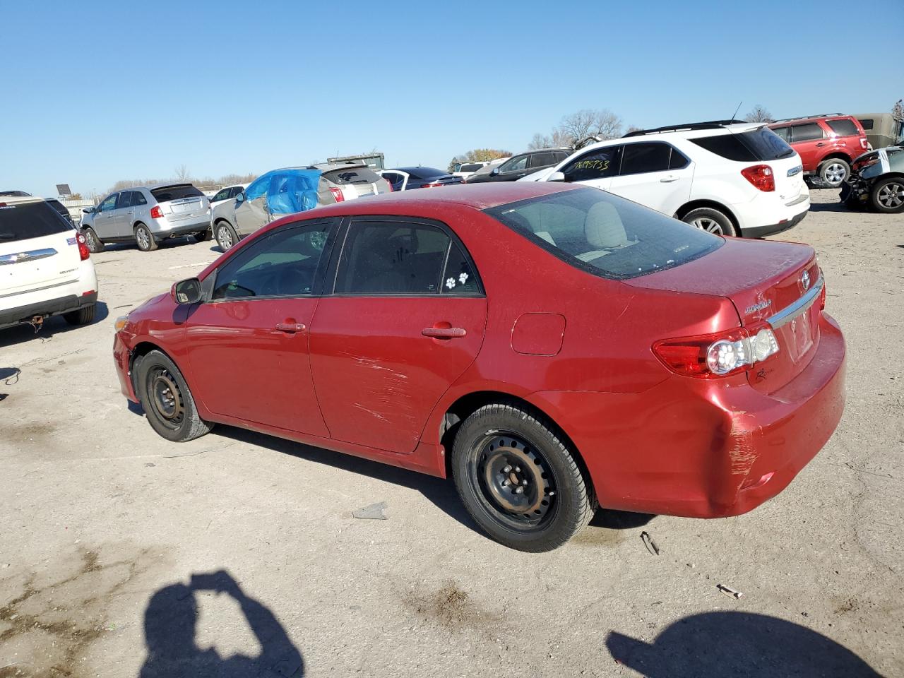 Изображение 2 2012 TOYOTA COROLLA BASE 2012 с VIN 2T1BU4EE8CC778355