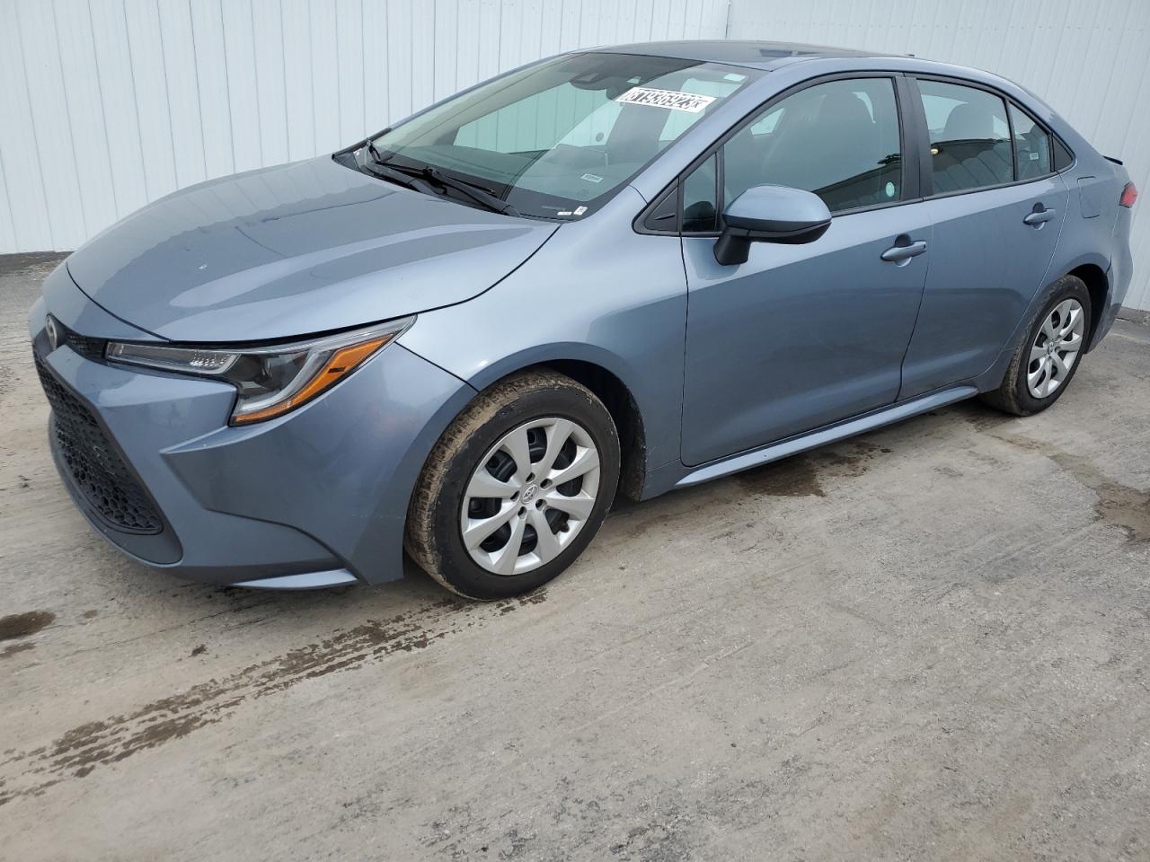 Image 1 of 2021 TOYOTA COROLLA LE 2021 with VIN 5YFEPMAE3MP232607