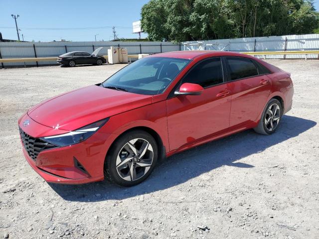 Image 1 of 2023 HYUNDAI ELANTRA SEL 2023 with VIN 5NPLS4AG1PH117111
