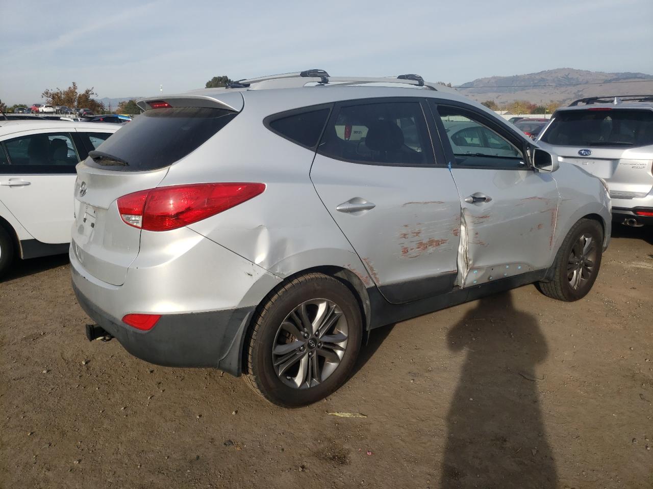 Image 3 of 2014 HYUNDAI TUCSON GLS 2014 with VIN KM8JU3AG6EU869249