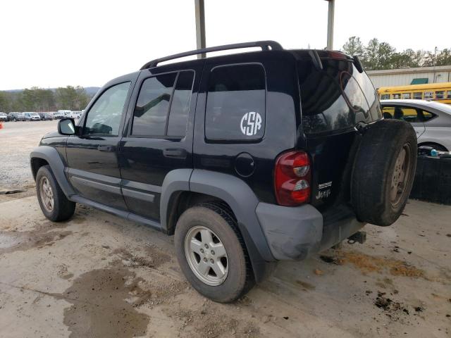 Image 2 of 2005 JEEP LIBERTY SPORT 2005 with VIN 1J4GK48K25W519068