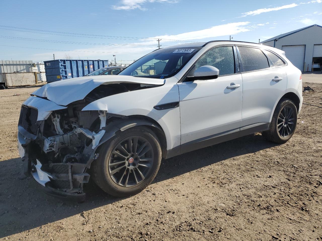 Image 1 of 2018 JAGUAR F-PACE PRESTIGE 2018 with VIN SADCK2FX8JA322215
