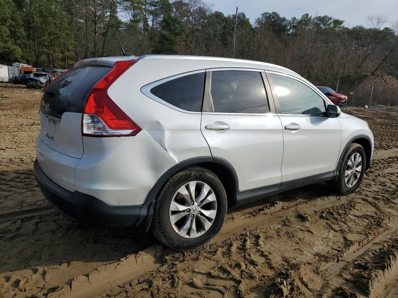 Image 3 of 2013 HONDA CR-V EXL 2013 with VIN 5J6RM3H76DL007760