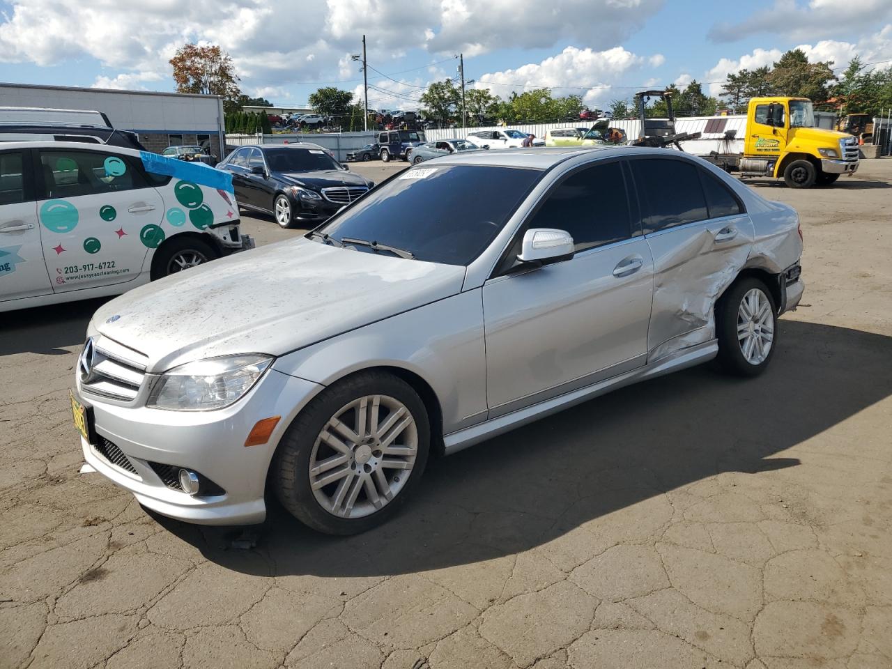 Obraz 1 z 2009 MERCEDES-BENZ C 300 2009 z VIN WDDGF54X39R077820