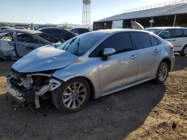 Image 1 of 2021 TOYOTA COROLLA LE 2021 with VIN JTDVPMAE3MJ171053
