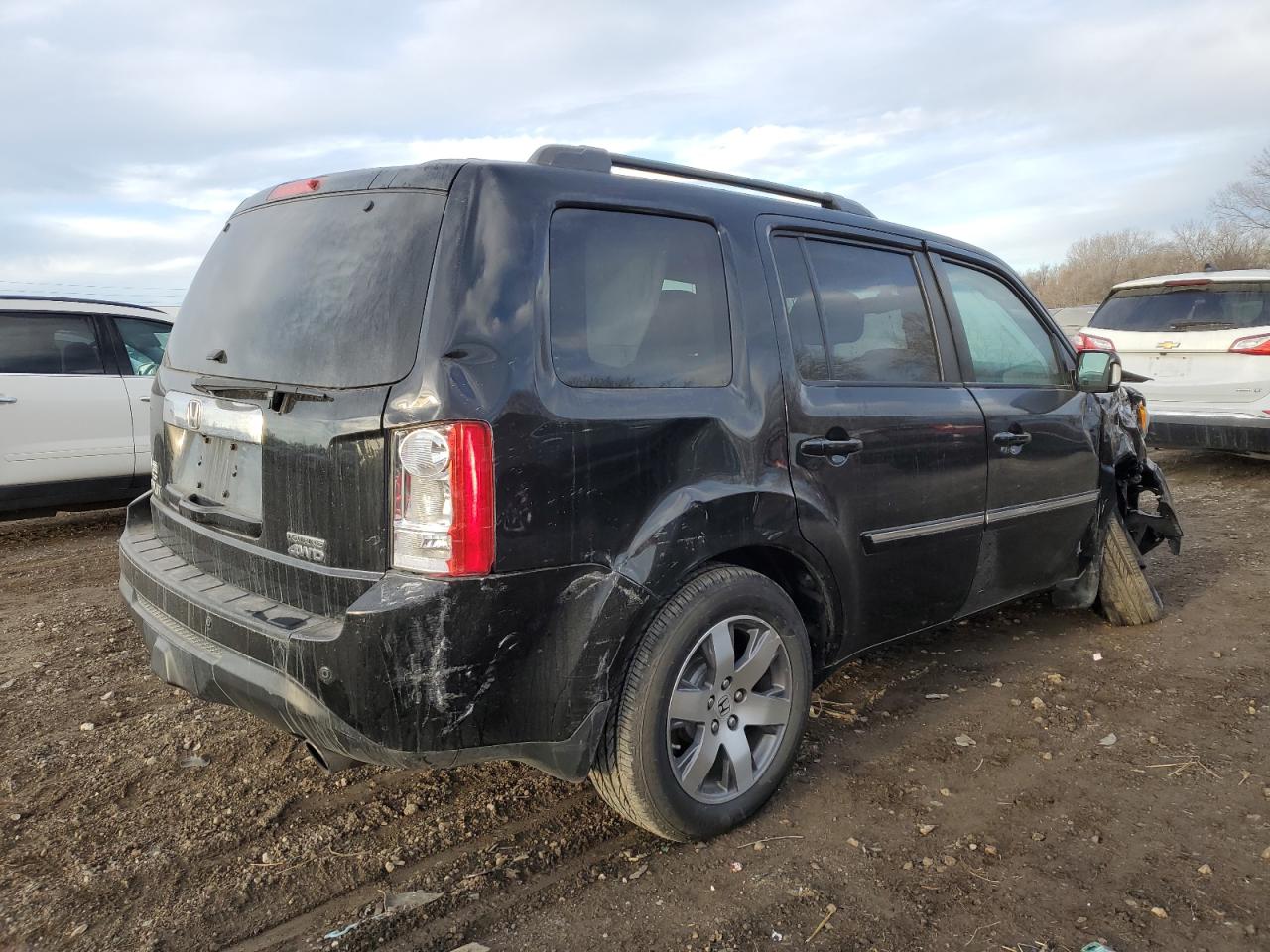 Изображение 3 2014 HONDA PILOT TOURING 2014 с VIN 5FNYF4H98EB019691