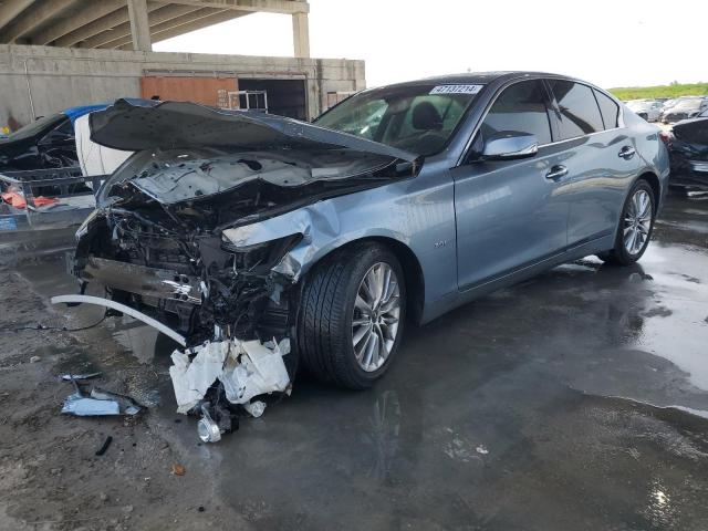 Image 1 of 2018 INFINITI Q50 LUXE 2018 with VIN JN1EV7AR9JM443645