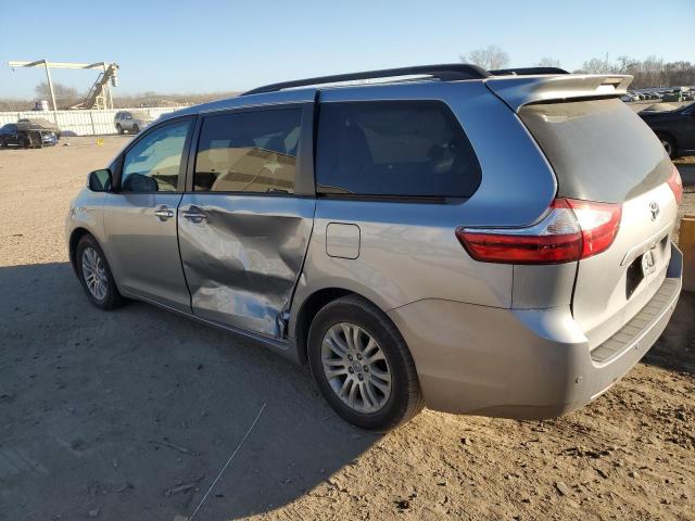 Image 2 of 2017 TOYOTA SIENNA XLE 2017 with VIN 5TDYZ3DC0HS852453