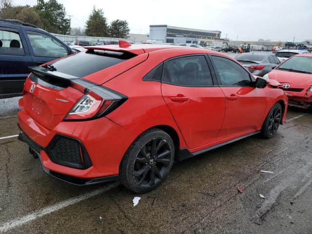 Image 3 of 2017 HONDA CIVIC SPORT 2017 with VIN SHHFK7H46HU224499