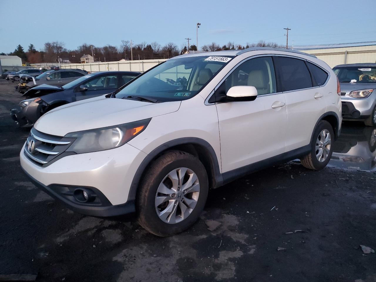 Изображение 1 2012 HONDA CR-V EXL 2012 с VIN 5J6RM4H72CL040730