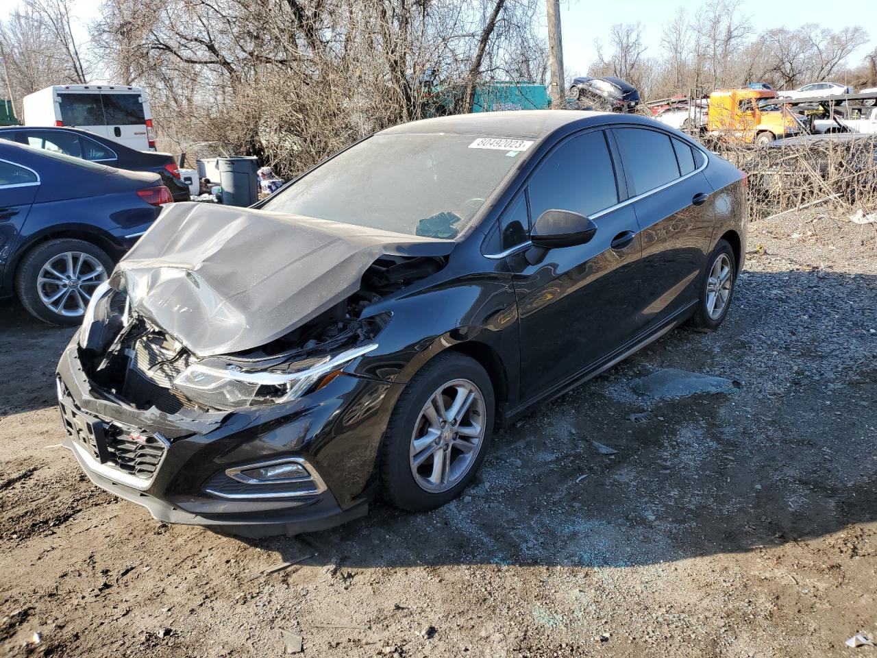 Obraz 1 z 2017 CHEVROLET CRUZE LT 2017 z VIN 1G1BE5SM0H7105348