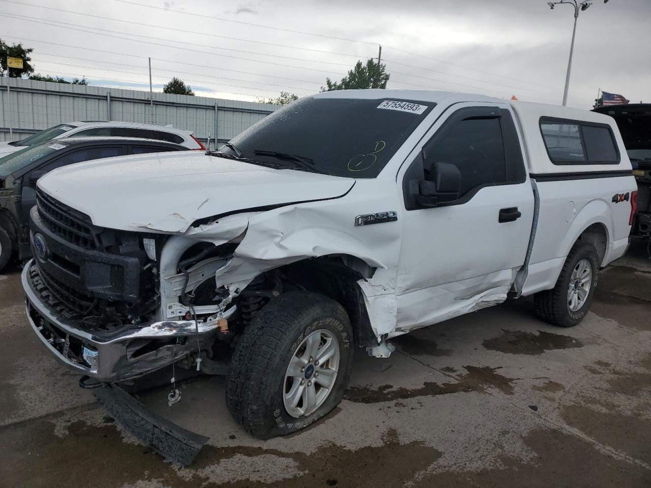 Image 1 of 2018 FORD F150  2018 with VIN 1FTMF1EB7JKF55355