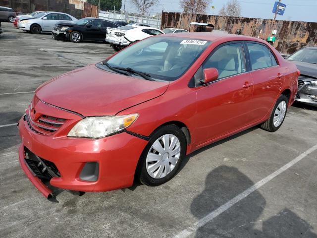 Image 1 of 2013 TOYOTA COROLLA BASE 2013 with VIN 5YFBU4EE8DP098456