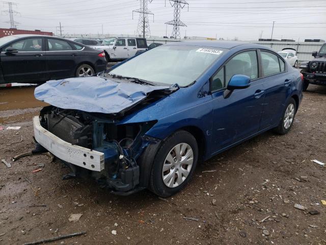 Image 1 of 2012 HONDA CIVIC LX 2012 with VIN 19XFB2F54CE081583