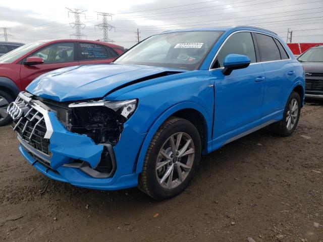 Image 1 of 2023 AUDI Q3 PREMIUM S LINE 45 2023 with VIN WA1DECF35P1078780