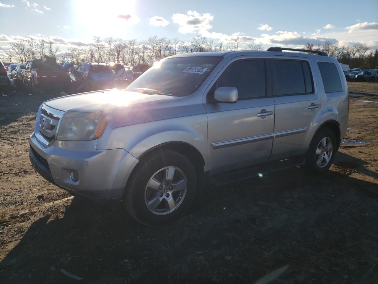 Изображение 1 2011 HONDA PILOT EXL 2011 с VIN 5FNYF4H59BB060078