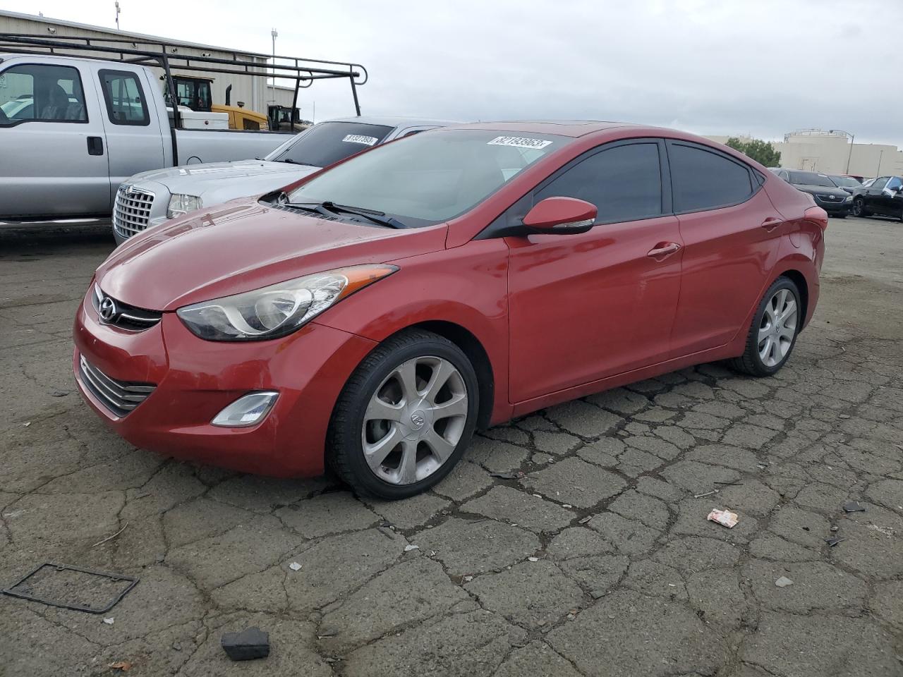 Obraz 1 z 2013 HYUNDAI ELANTRA GLS 2013 z VIN KMHDH4AE6DU665264