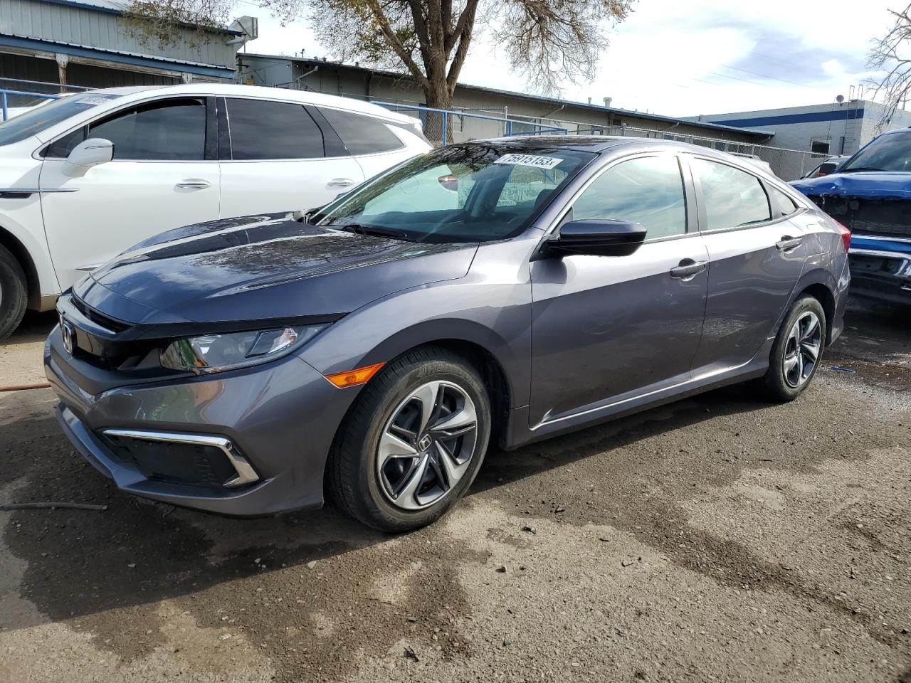 Image 1 of 2020 HONDA CIVIC LX 2020 with VIN 19XFC2F68LE007203