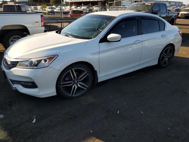 Image 1 of 2017 HONDA ACCORD SPORT 2017 with VIN 1HGCR2F55HA242713