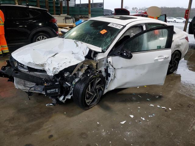 Image 1 of 2024 HYUNDAI ELANTRA SEL 2024 with VIN KMHLS4DG1RU653590