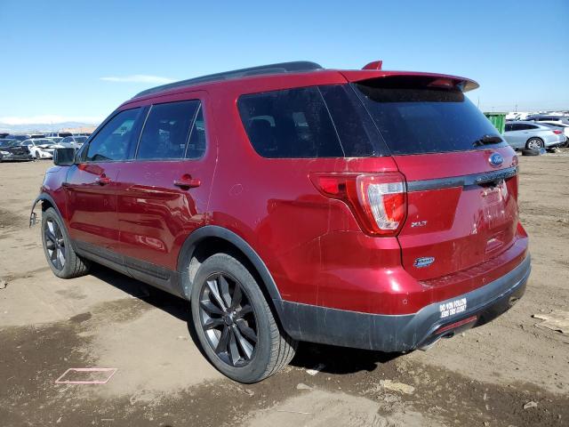 Image 2 of 2017 FORD EXPLORER XLT 2017 with VIN 1FM5K8D81HGA33702