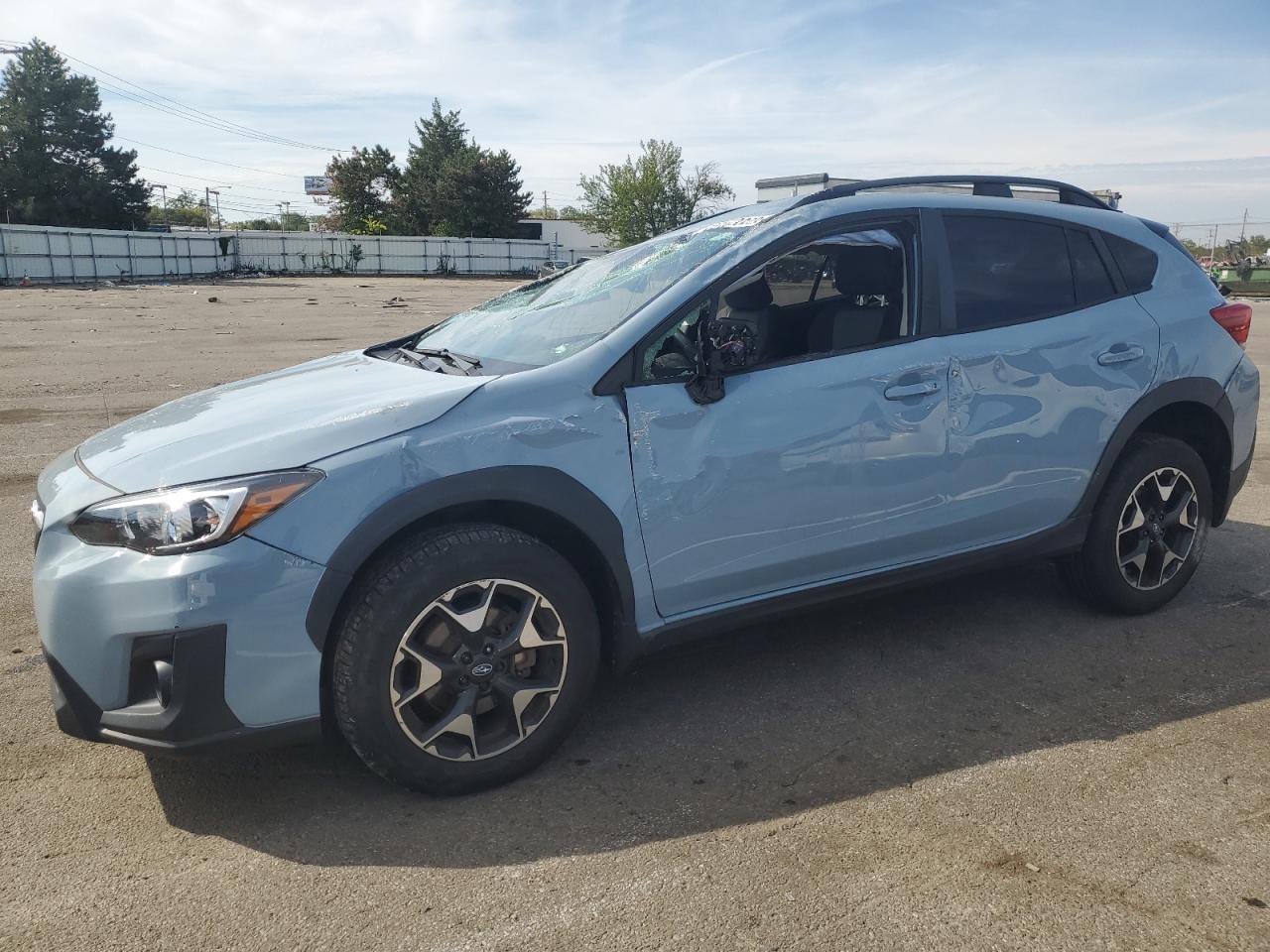 Image 1 of 2019 SUBARU CROSSTREK PREMIUM 2019 with VIN JF2GTAEC7KH307363