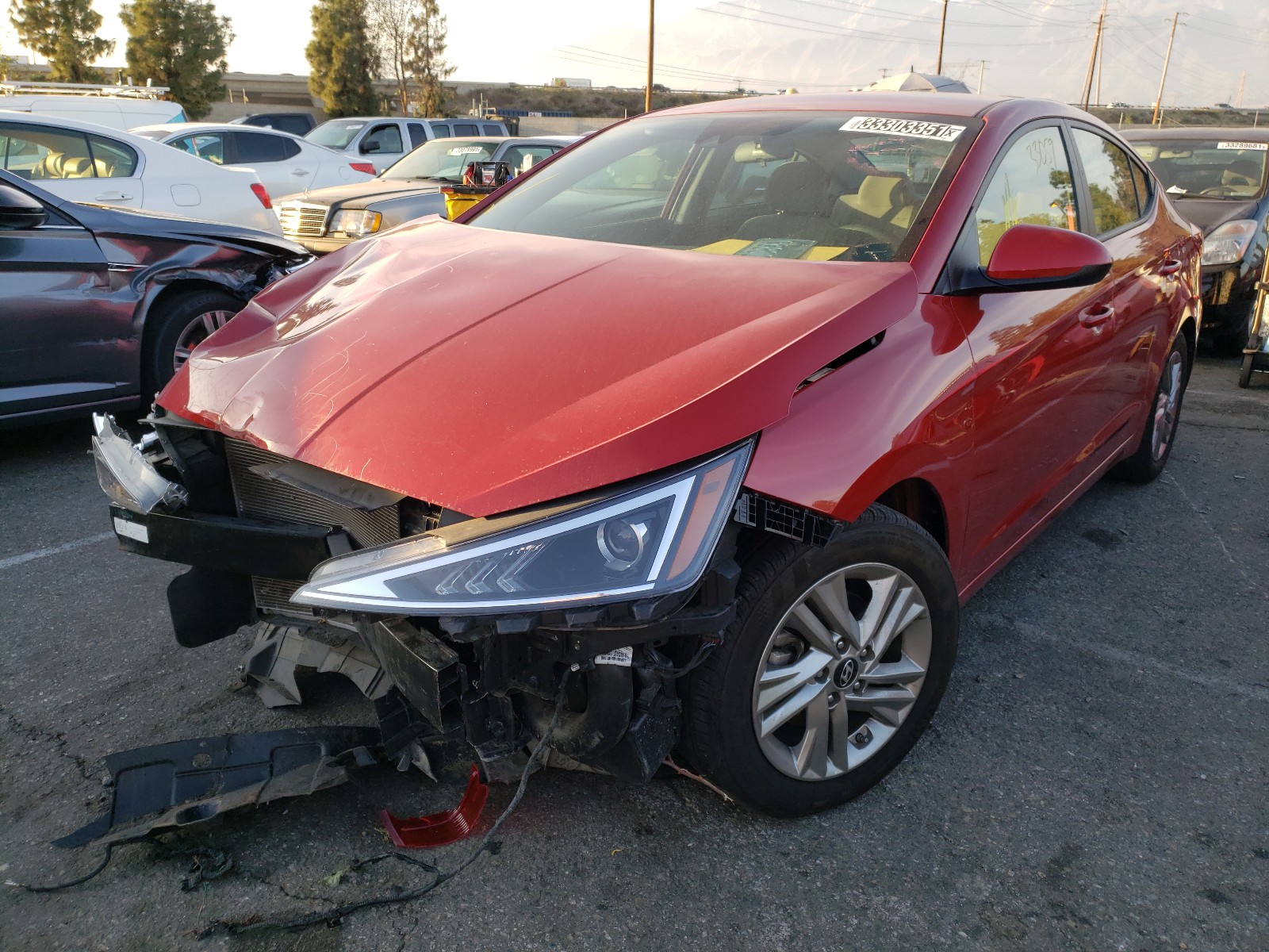 Obraz 2 z 2019 HYUNDAI ELANTRA SEL 2019 z VIN 5NPD84LF8KH480019