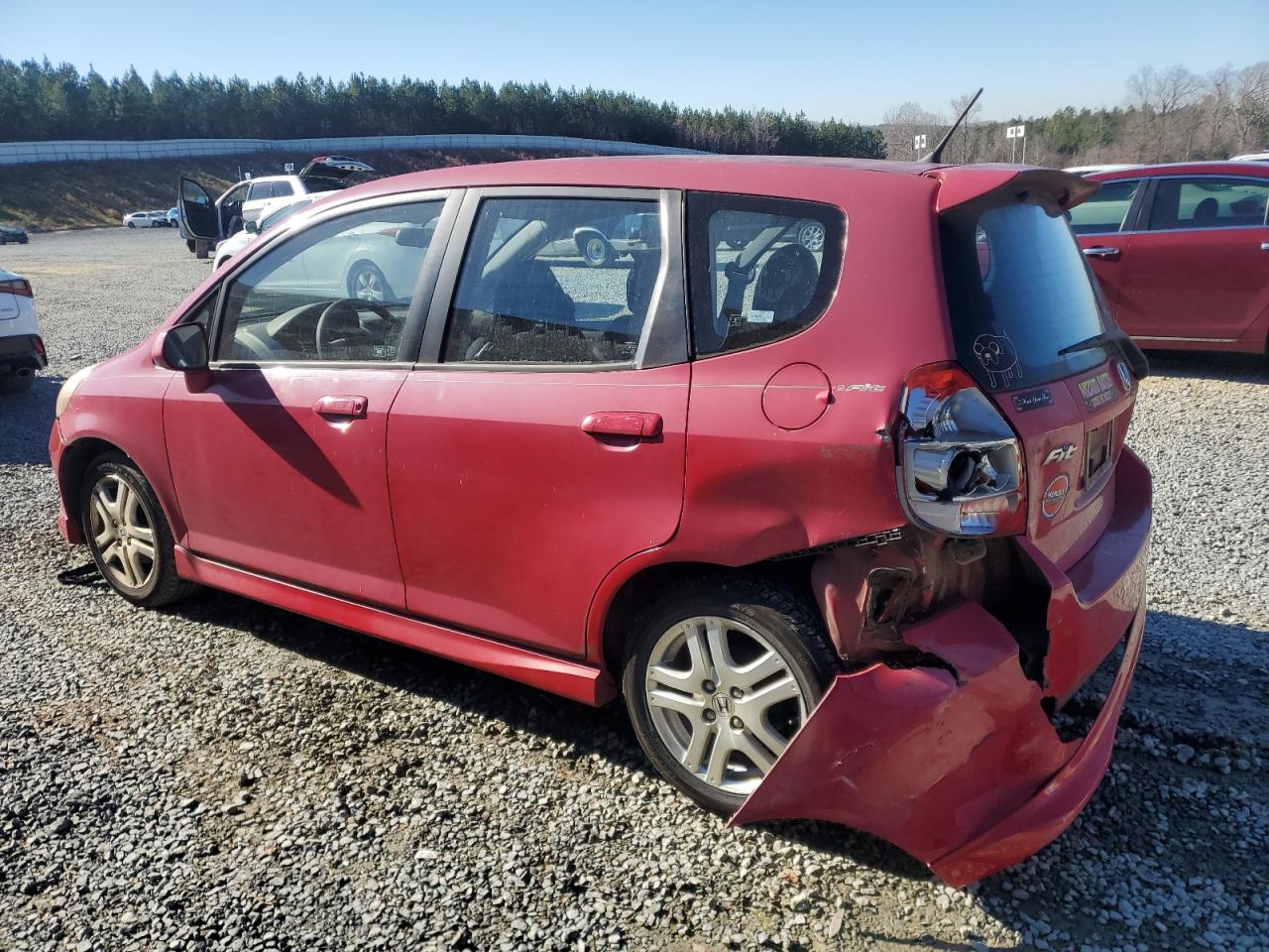 Image 2 of 2008 HONDA FIT SPORT 2008 with VIN JHMGD386X8S029193