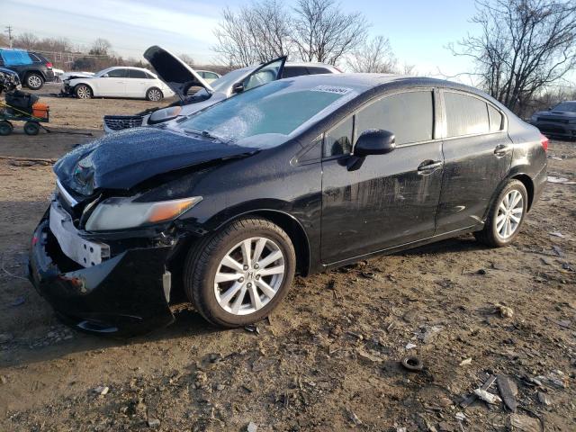 Image 1 of 2012 HONDA CIVIC EX 2012 with VIN 19XFB2F80CE388789