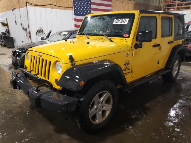 Изображение 1 2015 JEEP WRANGLER UNLIMITED SPORT 2015 с VIN 1C4BJWDG8FL623213