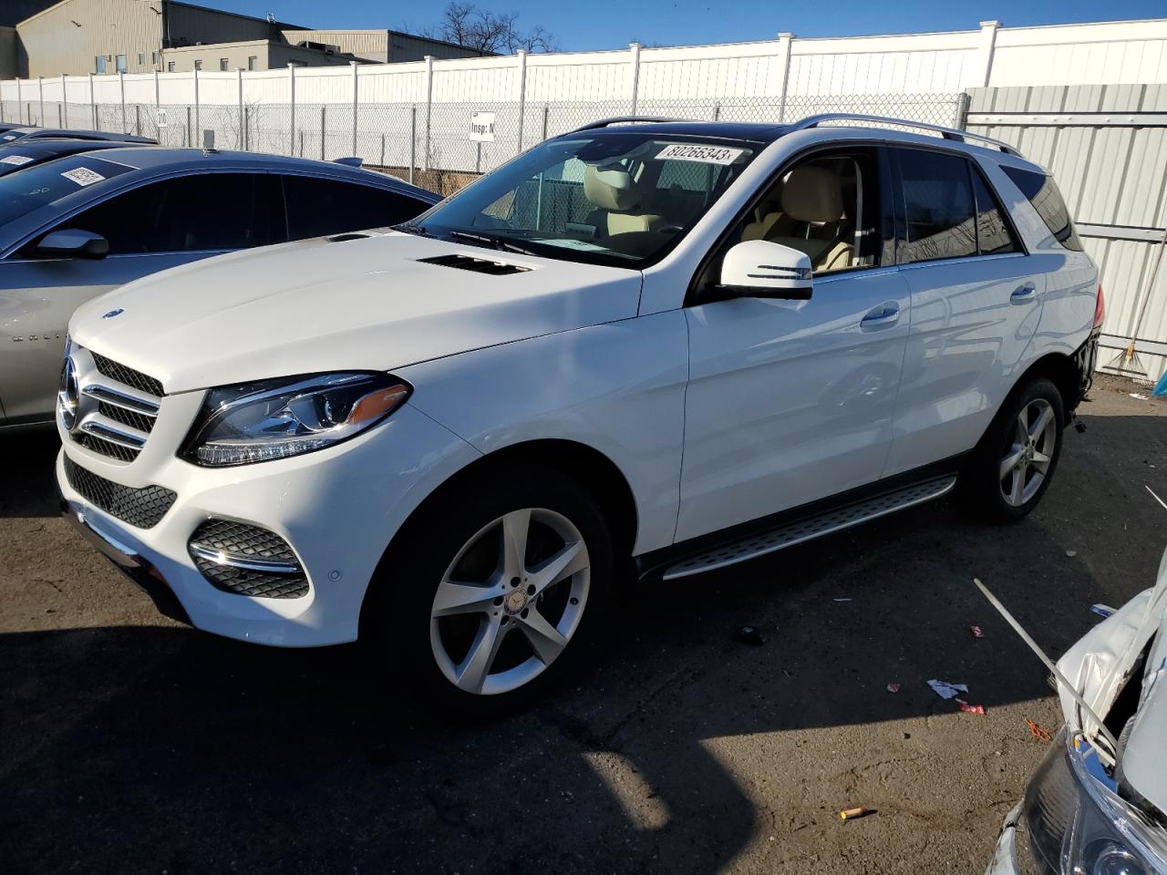 Image 1 of 2017 MERCEDES-BENZ GLE 350 4MATIC 2017 with VIN 4JGDA5HB0HA887067