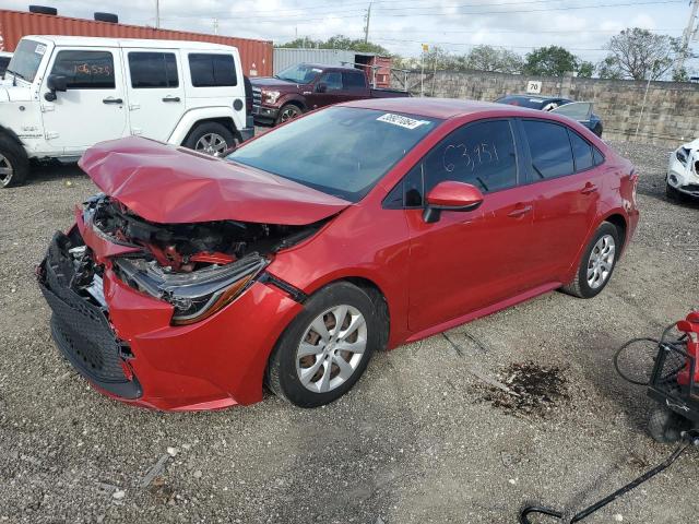 Image 1 of 2021 TOYOTA COROLLA LE 2021 with VIN JTDEPMAEXMJ121847