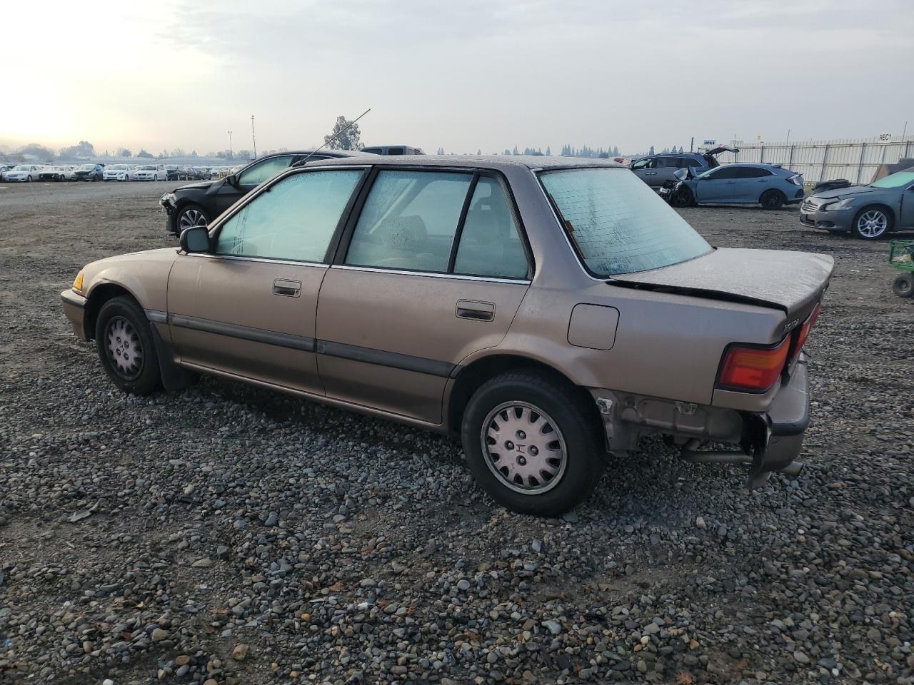 Image 2 of 1991 HONDA CIVIC LX 1991 with VIN JHMED3657MS009804