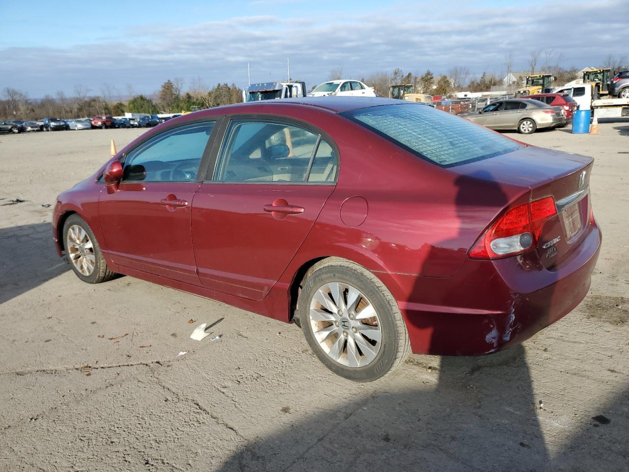 Image 2 of 2010 HONDA CIVIC EX 2010 with VIN 19XFA1F89AE068817